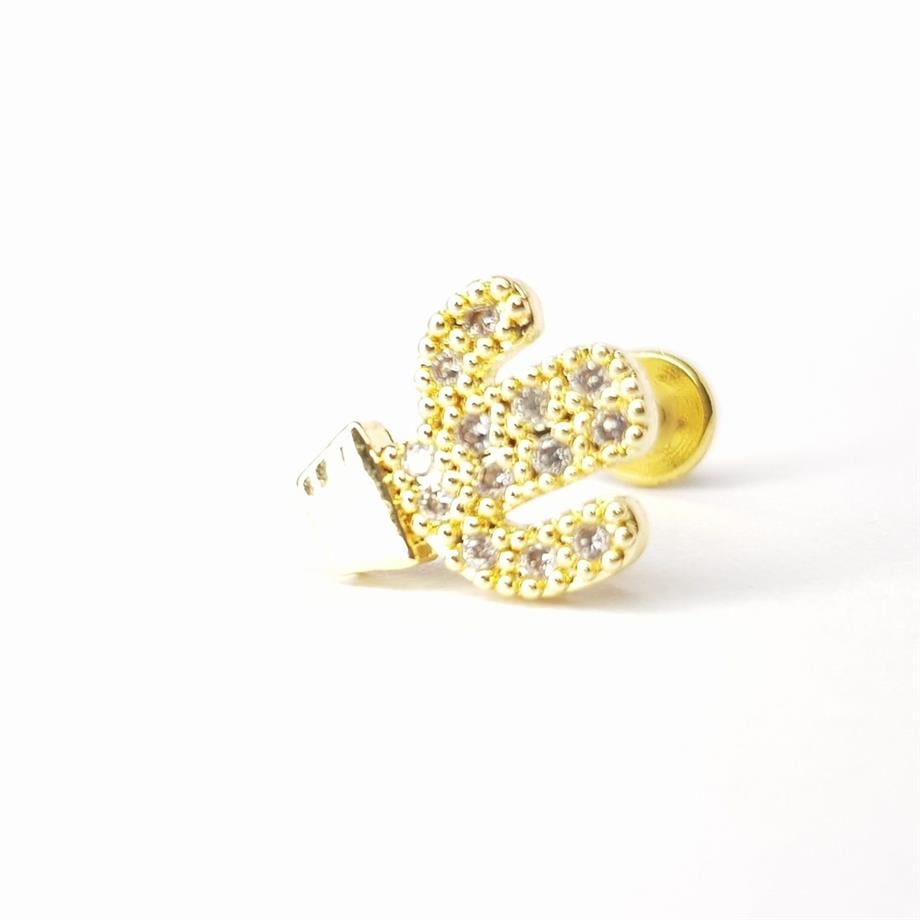 Cerrahi Çelik Tip-97 Tragus Piercing (8mm)
