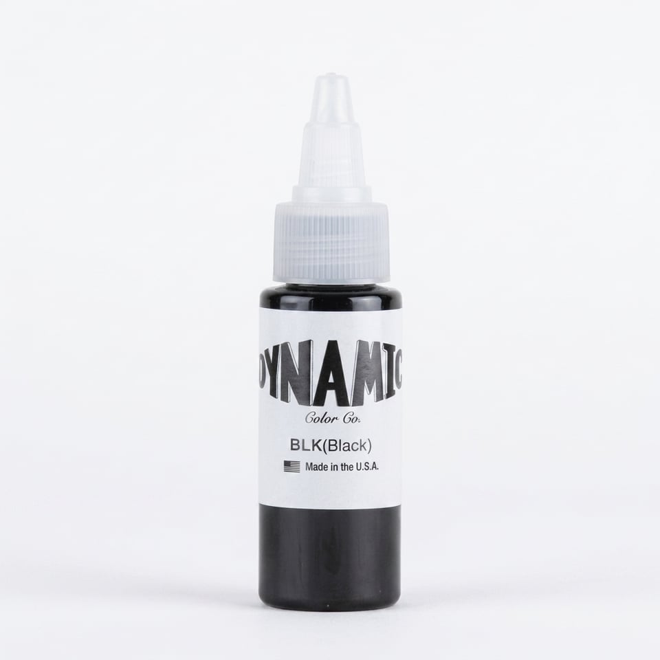 Dynamic Black Siyah Dövme Boyası 1oz - 30ml