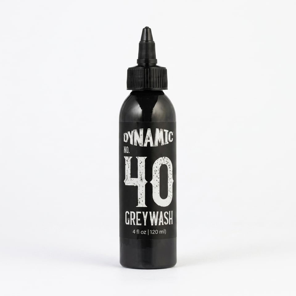 Dynamic Greywash #40 Açık-Orta Ton Gölgeleme Dövme Boyası 4oz - 120ml