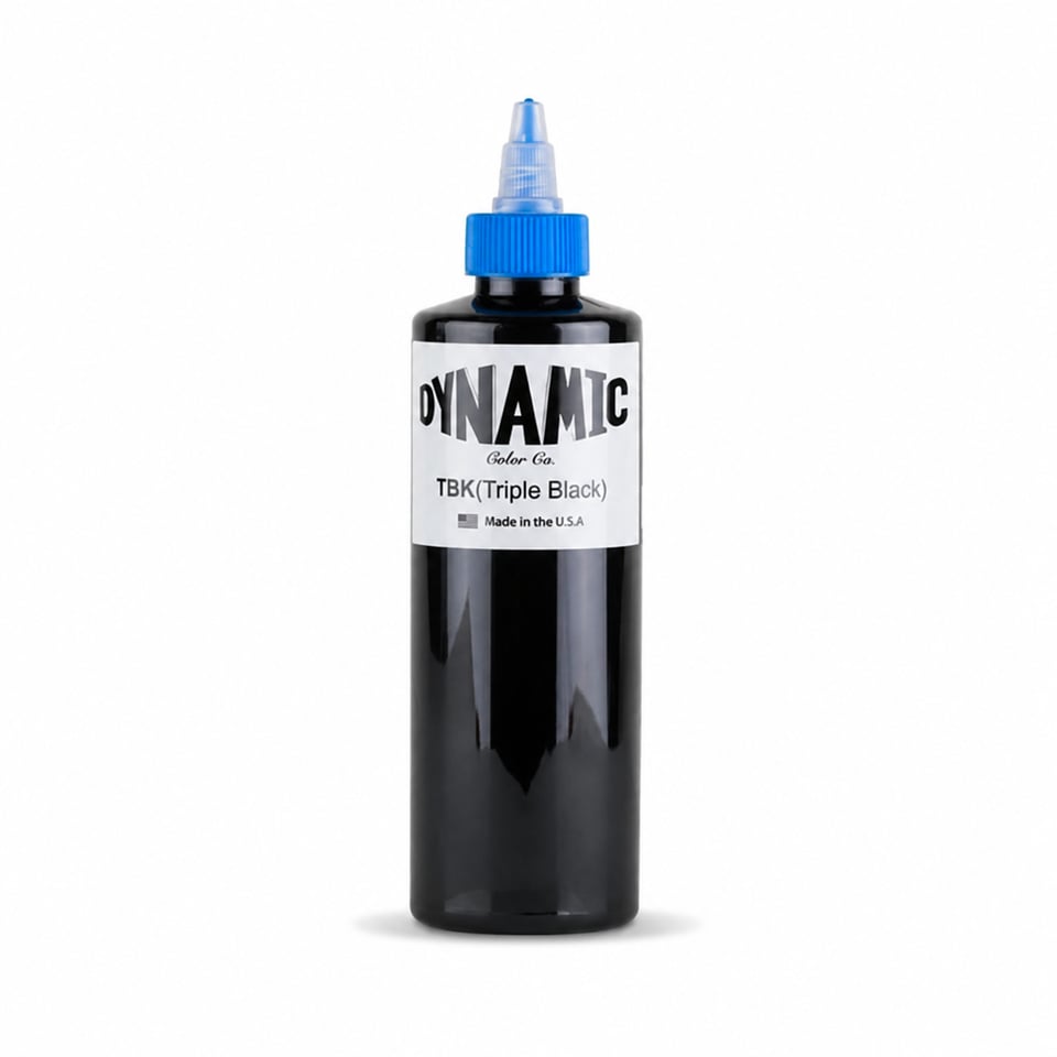 Dynamic Triple Black Siyah Dövme Boyası 8oz - 240ml