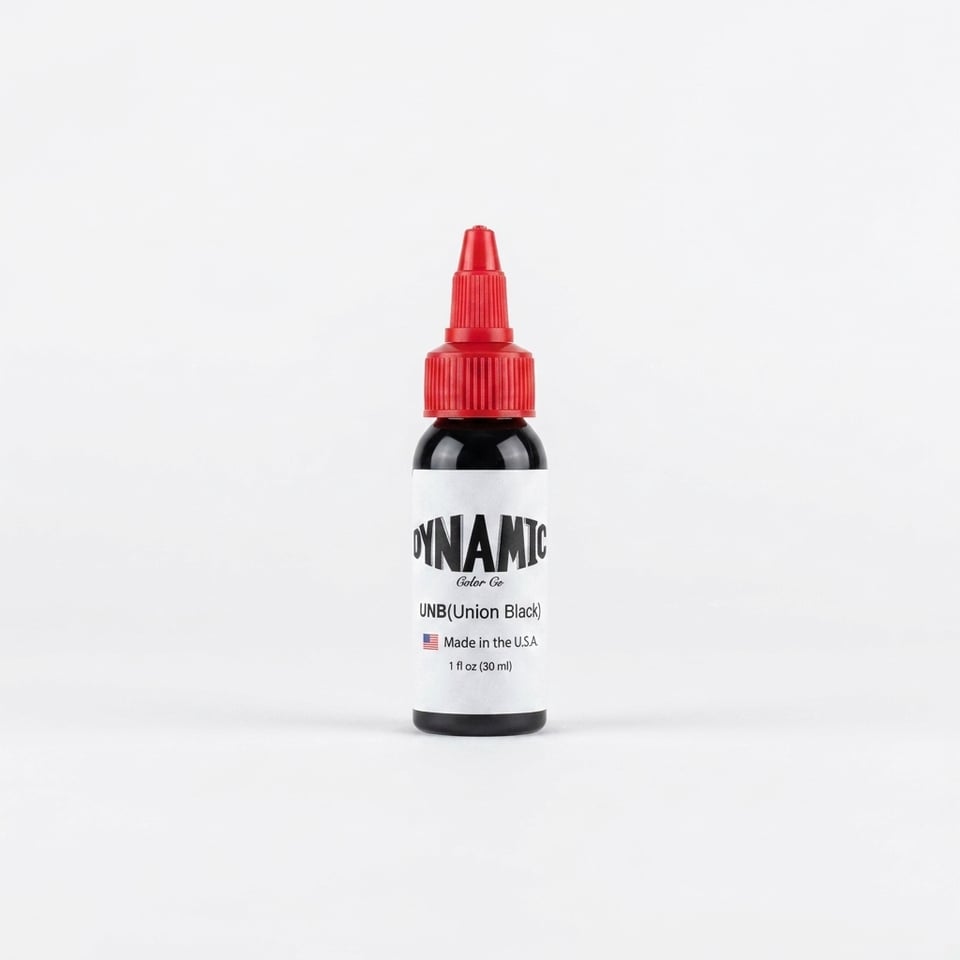 Dynamic Union Black Siyah Dövme Boyası 1oz - 30ml