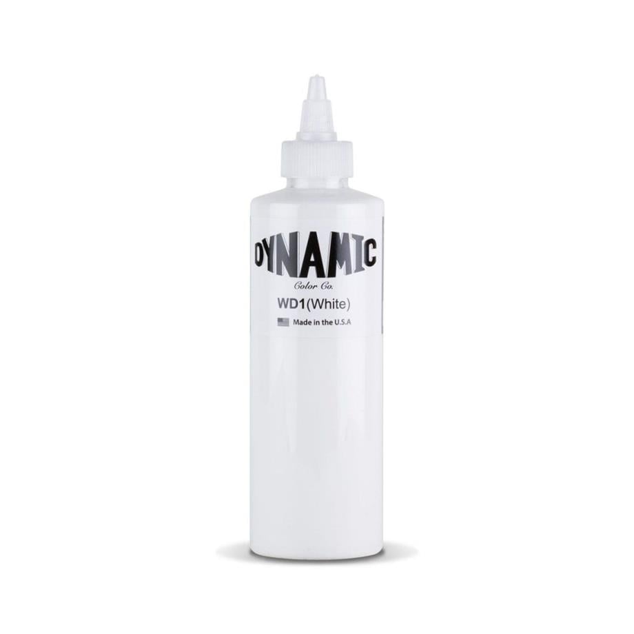 Dynamic White - Beyaz Tattoo Dövme Boyası - 8oz/240ml