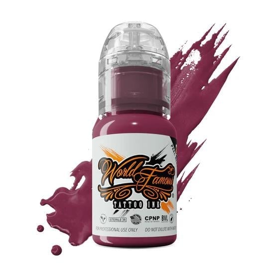 Blackberry - World Famous Ink Dövme Boyası - 1/2oz/15ml