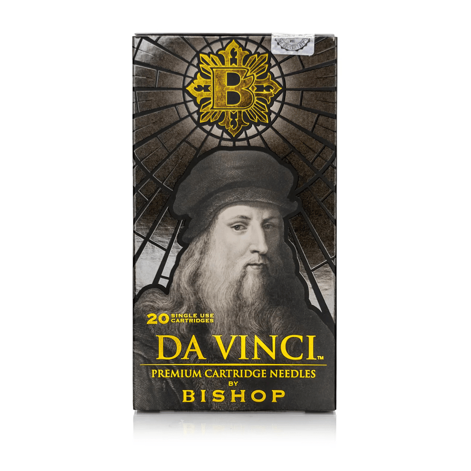 Bishop DaVinci V2 | 0805 RLLT | Round Liner Long Taper Kartuş Dövme İğnesi