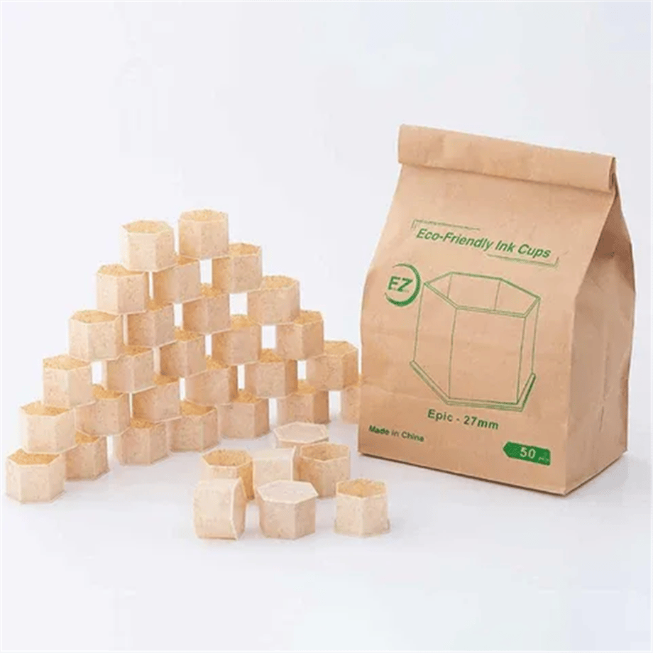 Eco-Friendly Ink Caps Small 10mm - 200 Adet