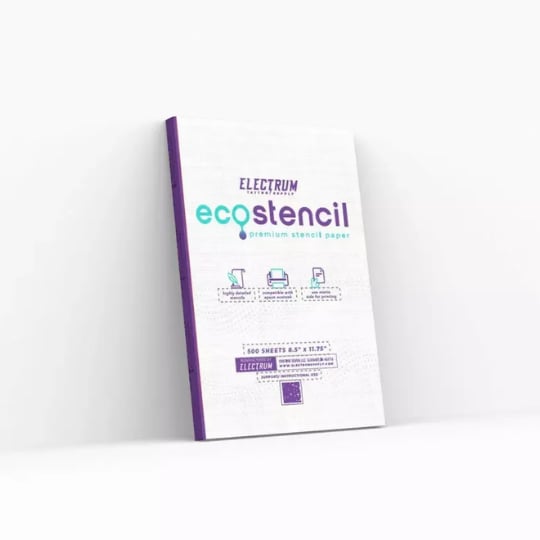 Electrum Eco Stencil Premium Dövme Stencil Kağıdı 500 Adet A4