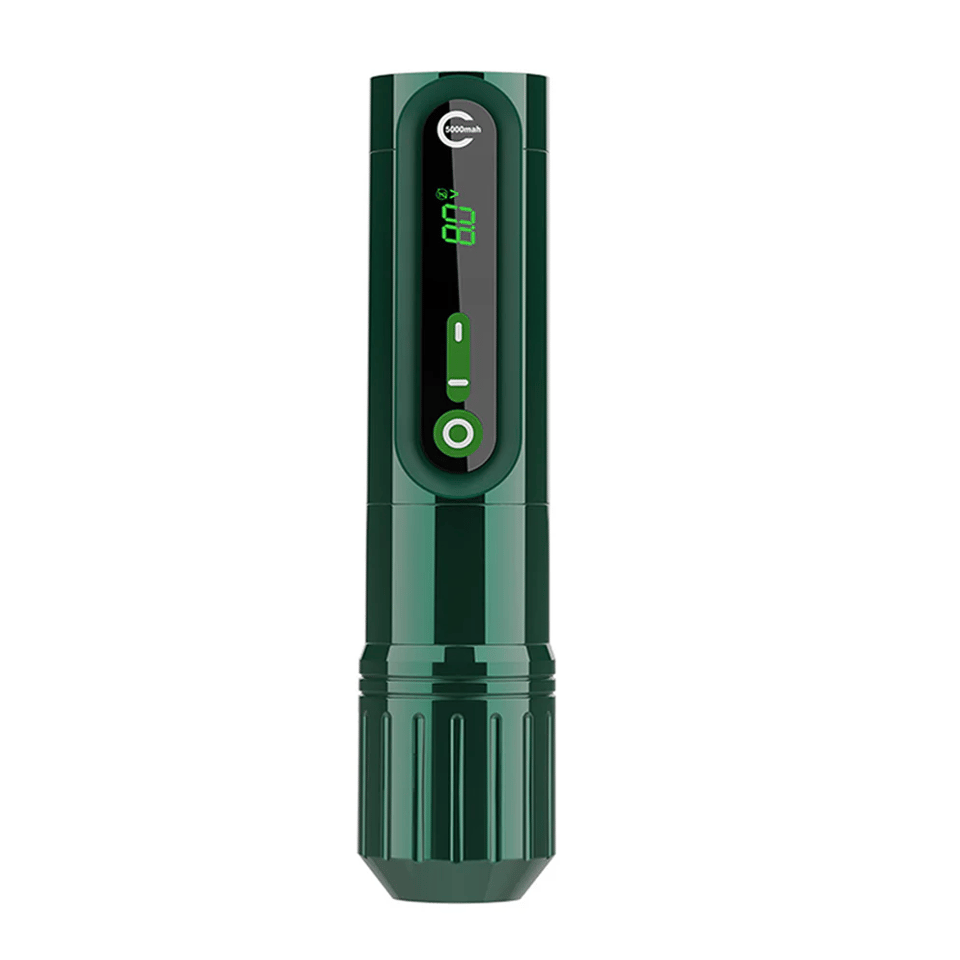 EZ P2 Epic Emerald Wireless Battery 4.5mm 5000mAh Large Capacity Tattoo Pen Machine