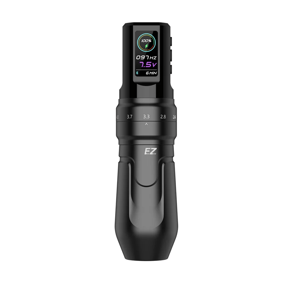 EZ P3 Pro Matte Black Wireless Battery Tattoo Pen Machine