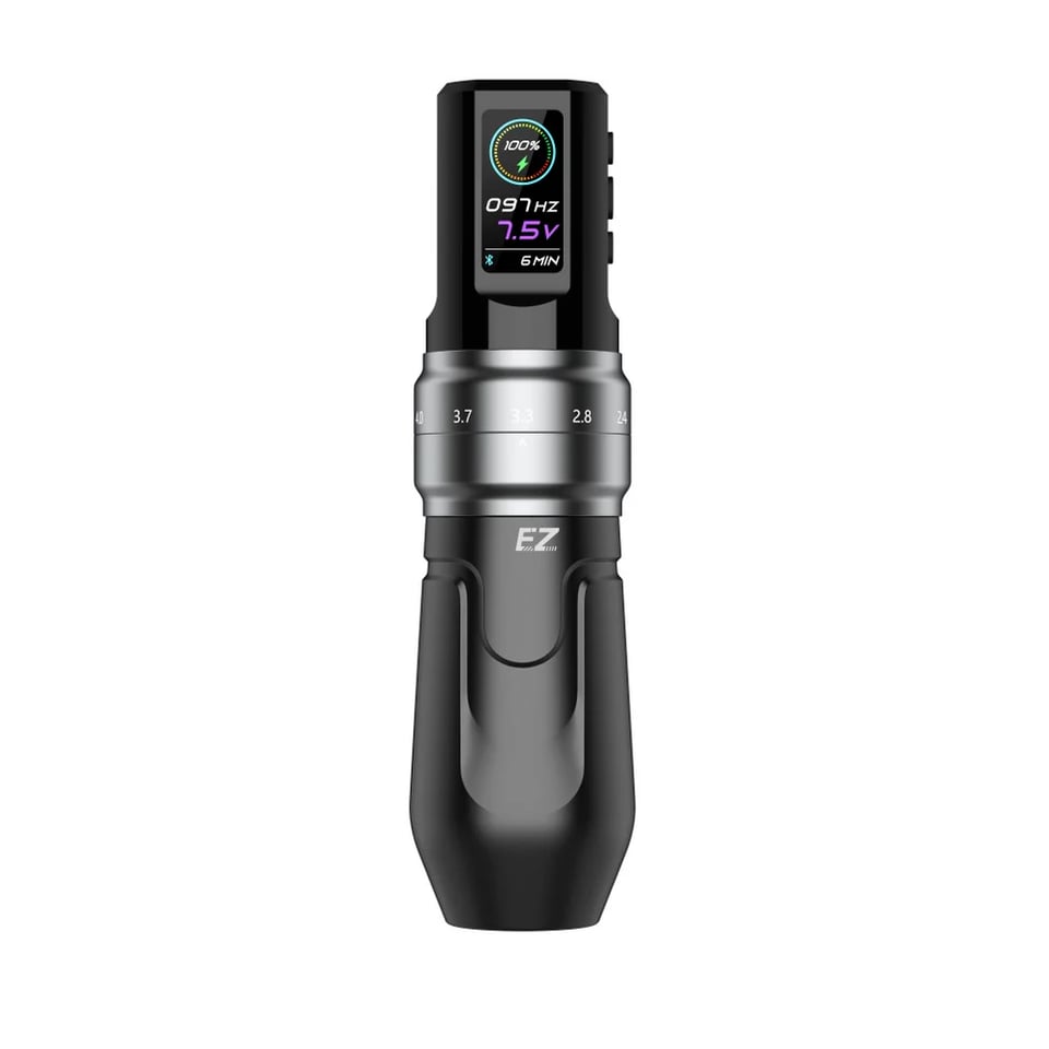 EZ P3 Pro Mattle Gray Wireless Battery Tattoo Pen Machine