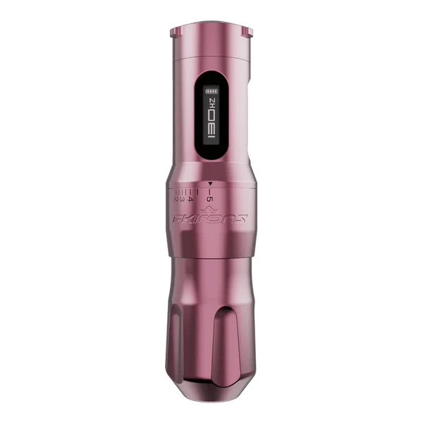 FK Irons One Adjust Pop Pink Ayarlanabilir Stroke 2.0-5.0mm Kablosuz Dövme Makinesi - Pembe