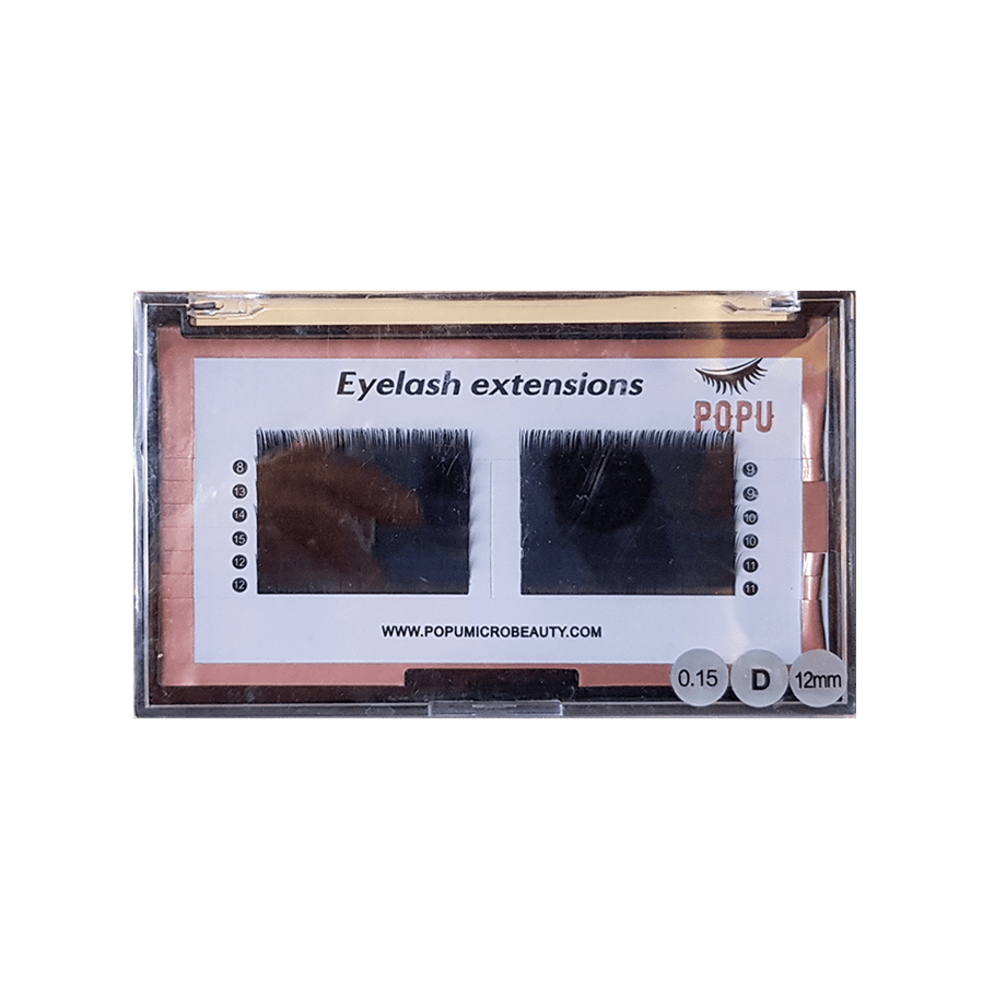 Flat 0.15 D 12mm İpek Kirpik