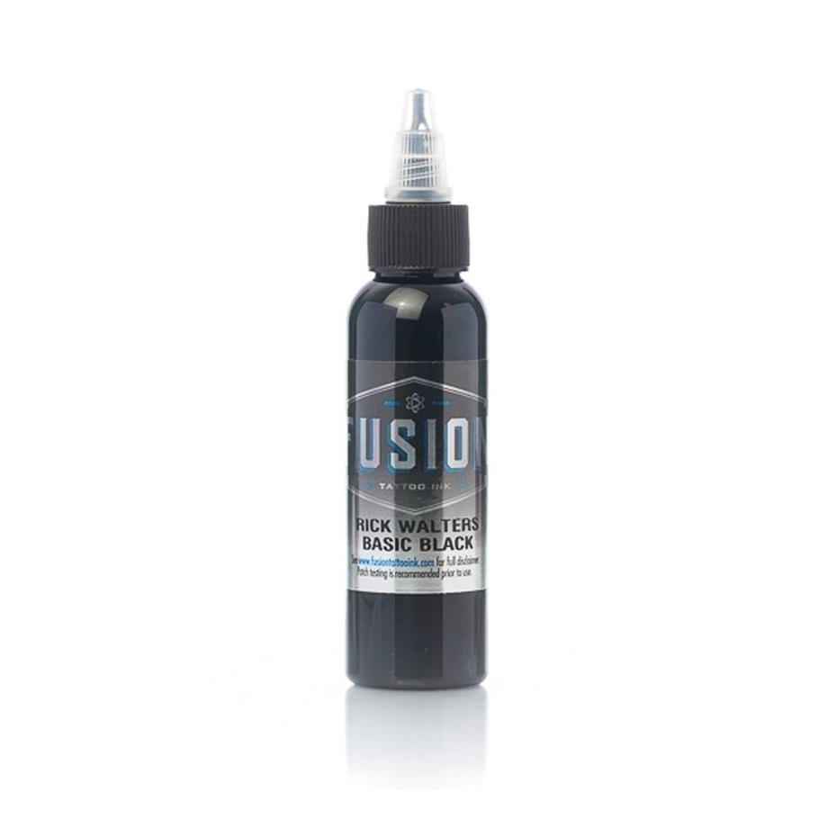 Fusion Tattoo Ink - Basic Black - 4oz/120ml