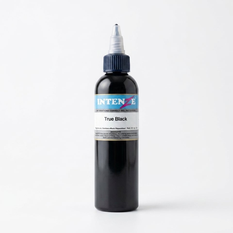 True Black - Intenze Dövme Boyası - 4oz/120ml