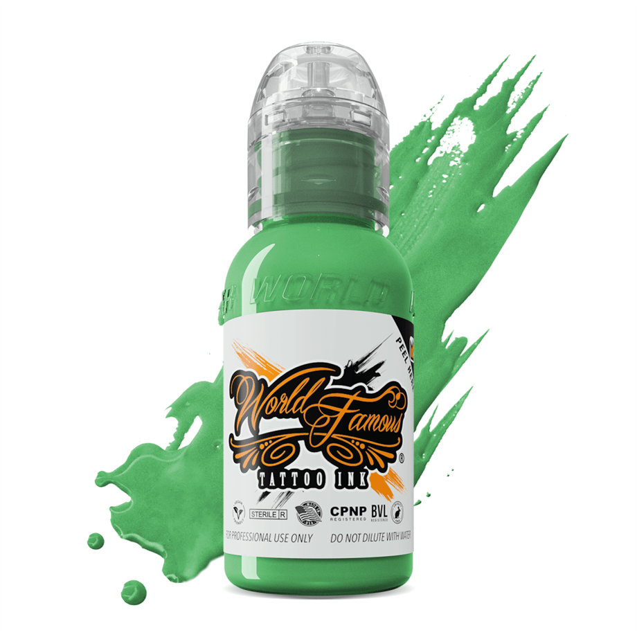 Ireland Green - World Famous Ink Dövme Boyası - 1oz/30ml
