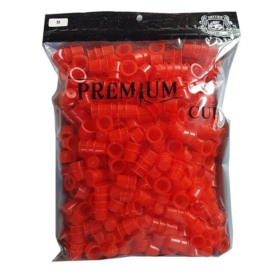 Kırmızı Boya Potası Medium - 500 Adet