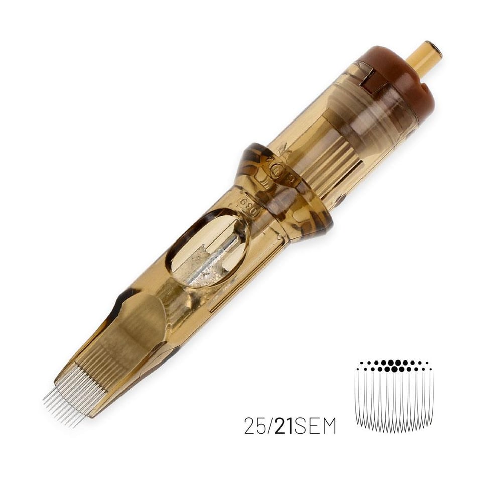 Kwadron 0821 SEMLT Soft Edge Magnum Long Taper - Kartuş Dövme İğnesi