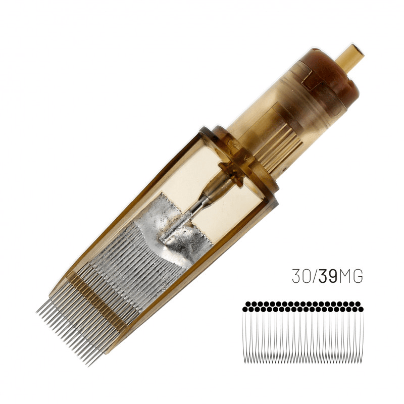 Kwadron 1039 CMGLT 39 CMG 0.30 mm Combat Magnum Long Taper Kartuş Dövme İğnesi 20 Adet