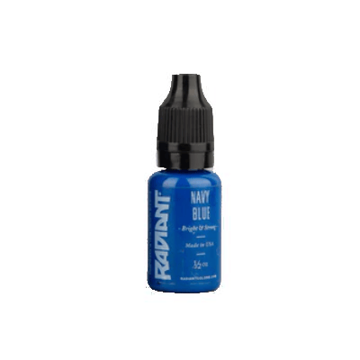 Navy Blue - Radiant Tattoo Dövme Boyası - 0,5oz/15ml