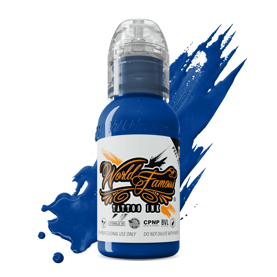Navy Seals Blue - World Famous Ink Dövme Boyası - 1oz/30ml