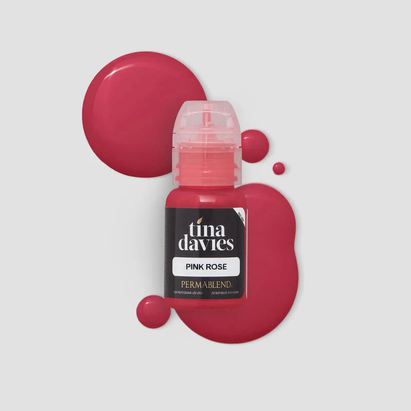 Perma Blend Tina Davies Pink Rose Kalıcı Makyaj Dudak Pigmenti 15ml
