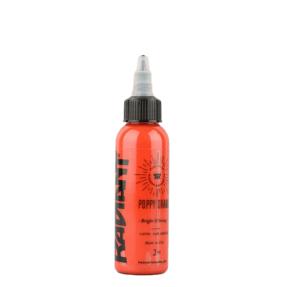 Poppy Orange - Radiant Tattoo Dövme Boyası - 2oz/60ml