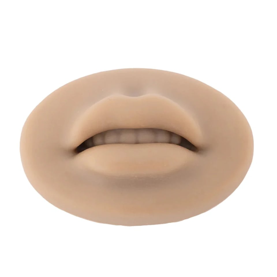 POPU 3D Lips Practice Brown Skin