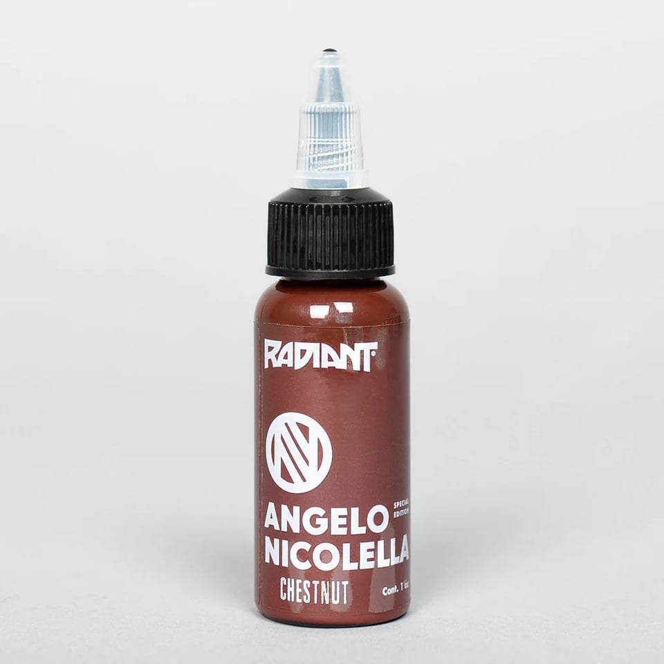 Radiant Colors Angelo Nicolella Chestnut Kahverengi Dövme Boyası 1oz - 30ml