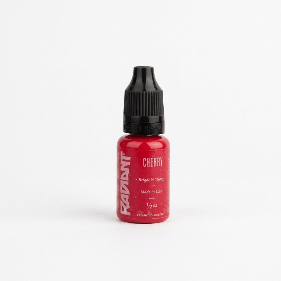 Radiant Colors Cherry Kiraz Kırmızısı Dövme Boyası 0,5oz - 15ml