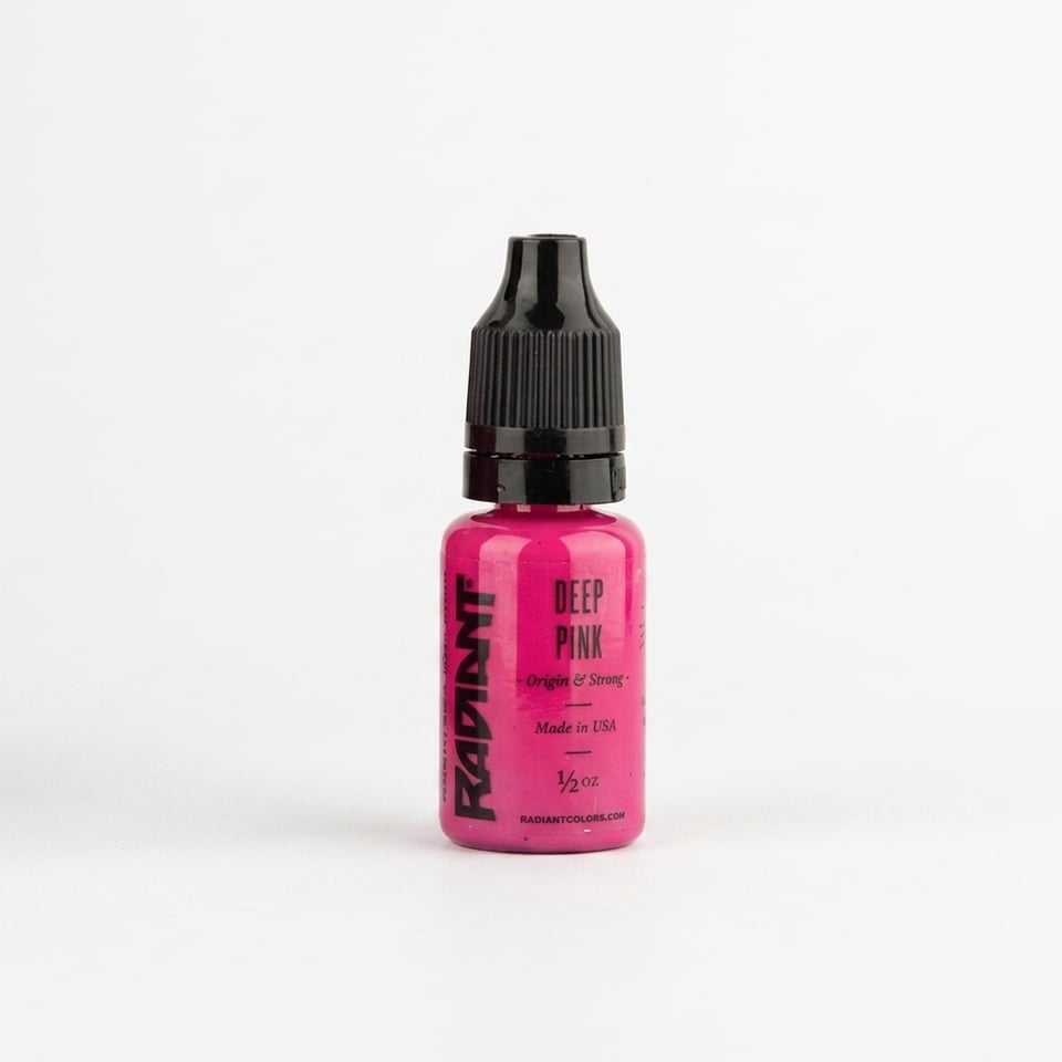 Radiant Colors Deep Pink Koyu Pembe Dövme Boyası 1/2oz - 15ml