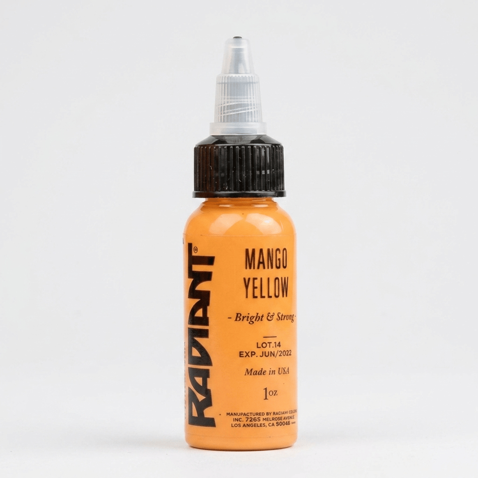 Radiant Colors Mango Yellow Sarı Dövme Boyası 1oz - 30ml