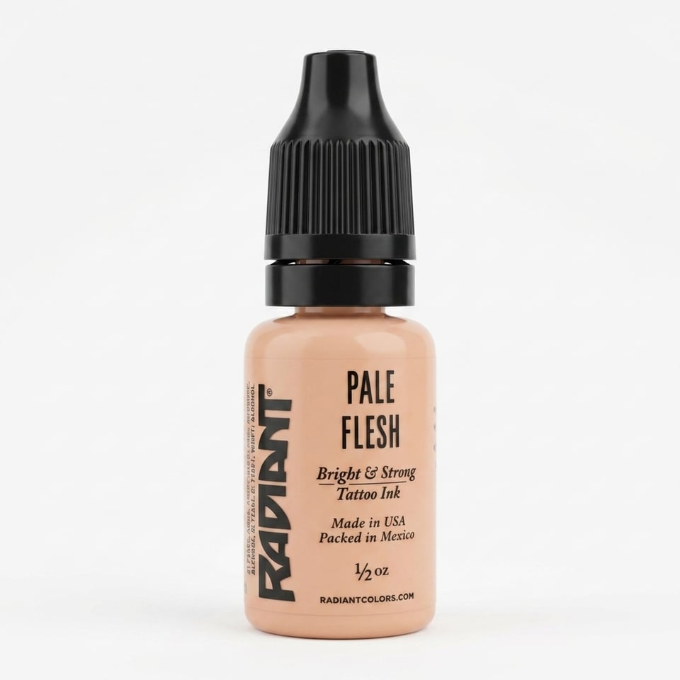 Radiant Colors Pale Flesh Ten Rengi Dövme Boyası 0,5oz - 15ml