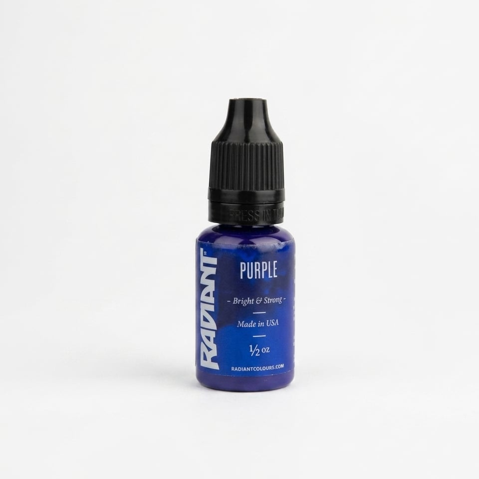 Radiant Colors Purple Mor Dövme Boyası 0,5oz - 15ml