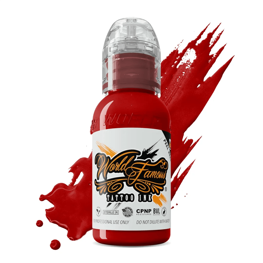 Red Hot - World Famous Ink Dövme Boyası - 1oz/30ml