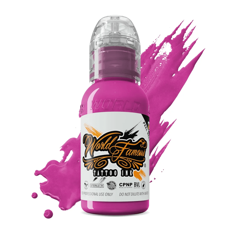 Rushmore Magenta - World Famous Ink Dövme Boyası - 1oz/30ml