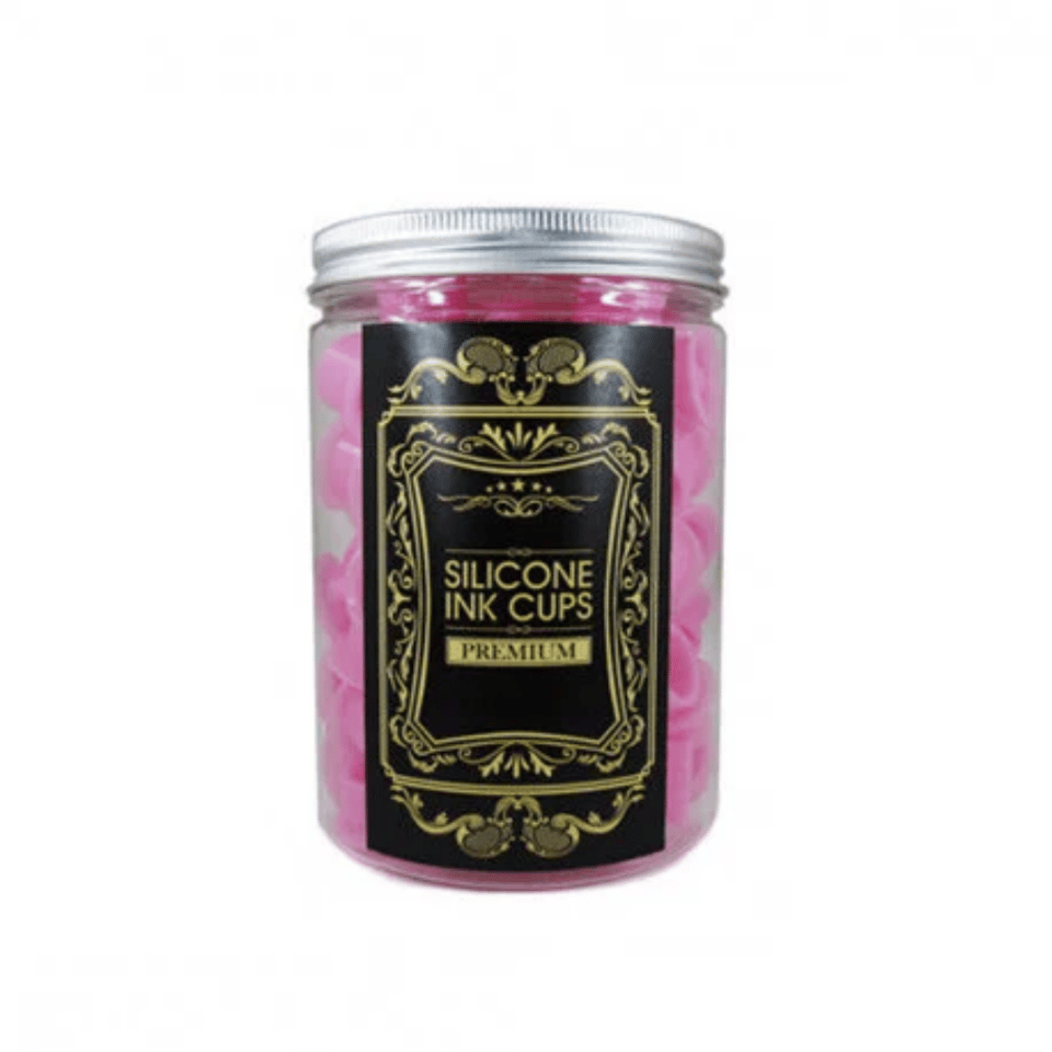 Silikon Boya Potası Pembe - 22*12 mm 100 Adet