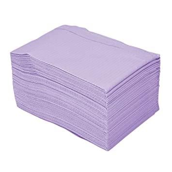 Su Geçirmez Tek Kullanımlık Peçete Tezgah Altlığı Mor - Setup Örtüsü 125 Adet
