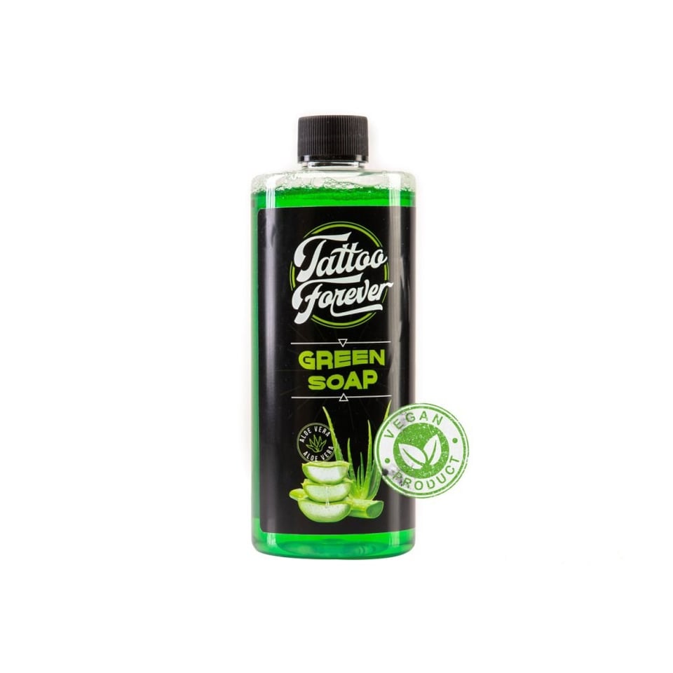 Tattoo Forever Green Soap 400 ml Konsantre Dövme Temizleme Solüsyonu