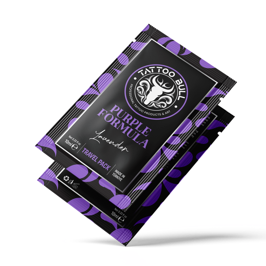 TattooBull Purple Formula Glide 10 ml - Şaset 60'Lı Kutu