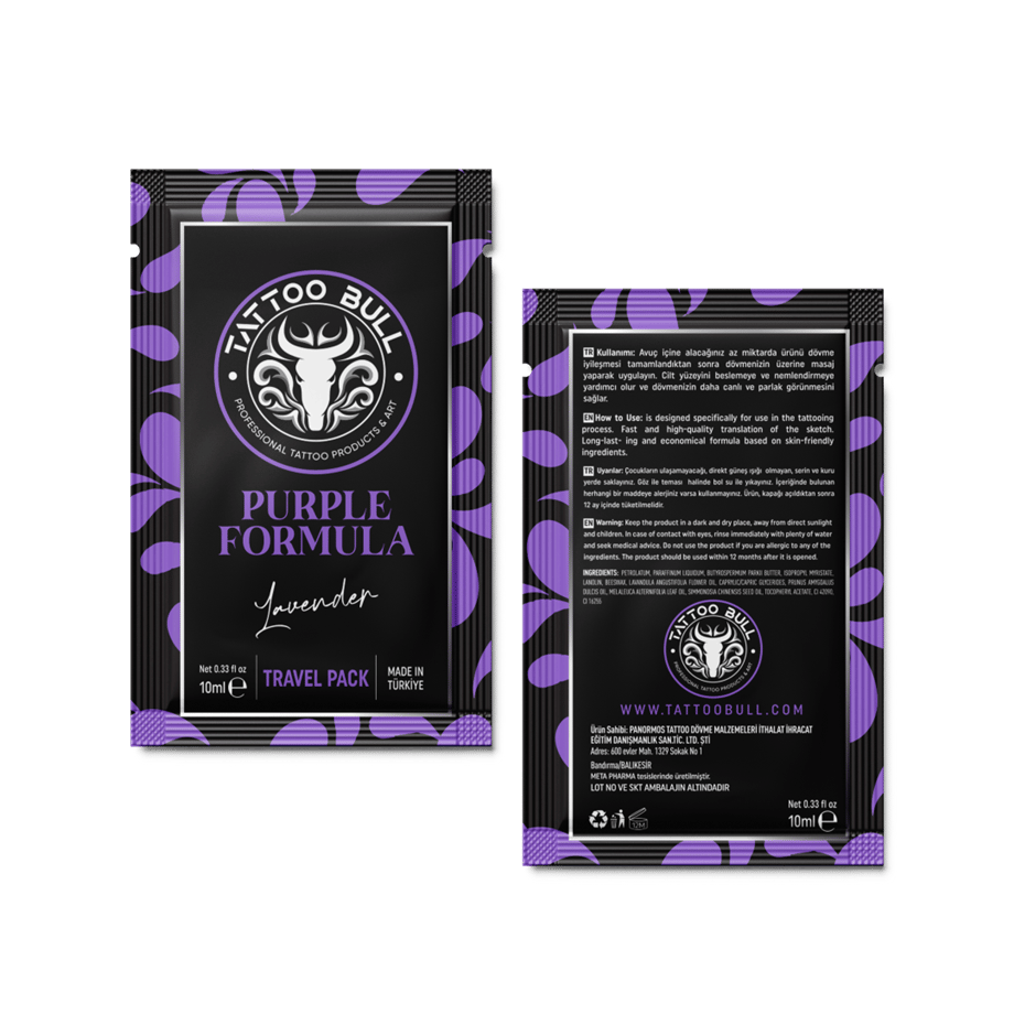 TattooBull Purple Formula Glide 10 ml Şaset