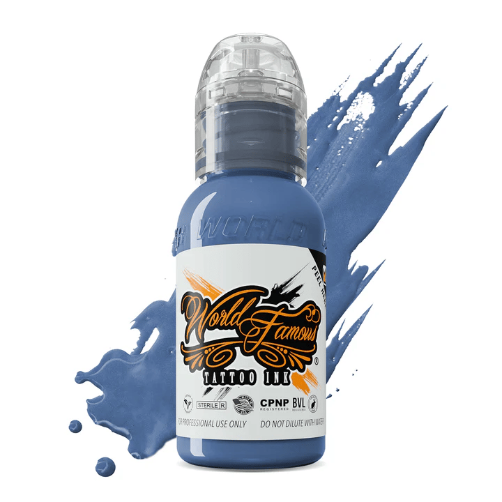 World Famous Ink Chikatilo Frost Mavi Dövme Boyası 1oz - 30ml