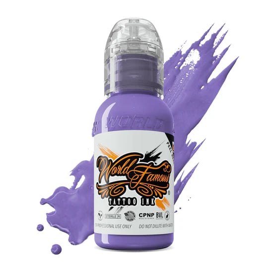 World Famous Ink Panama Purple Mor Dövme Boyası 1/2oz - 15ml