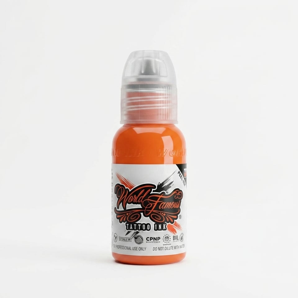 World Famous Ink Thailand Sunset Turuncu Dövme Boyası 1oz - 30ml