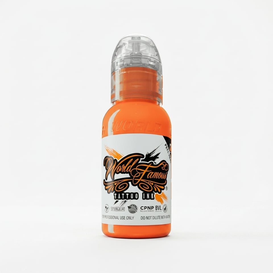 World Famous Ink Thailand Sunset Turuncu Dövme Boyası 1/2oz - 15ml