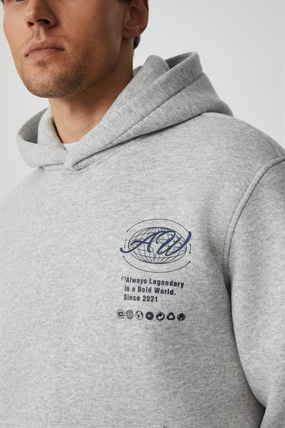 LEGANDARY Erkek Yumuşacık Grimelanj Sweatshirt