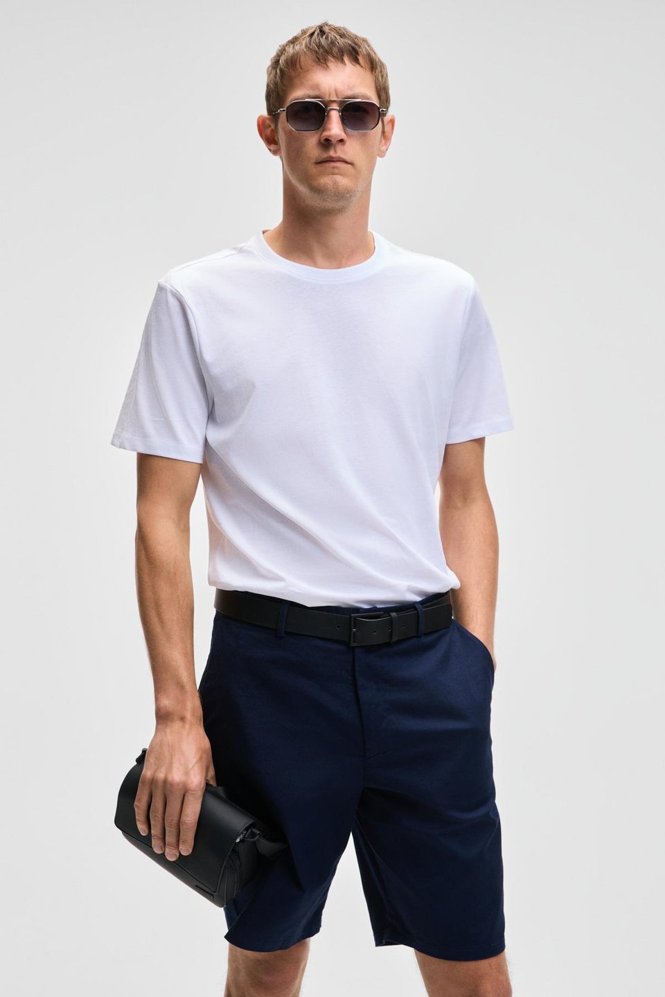 MOCASSIN Erkek %100 Pamuk Baskılı Relaxed Fit Yuvarlak Yaka Kısa Kollu Beyaz T-Shirt