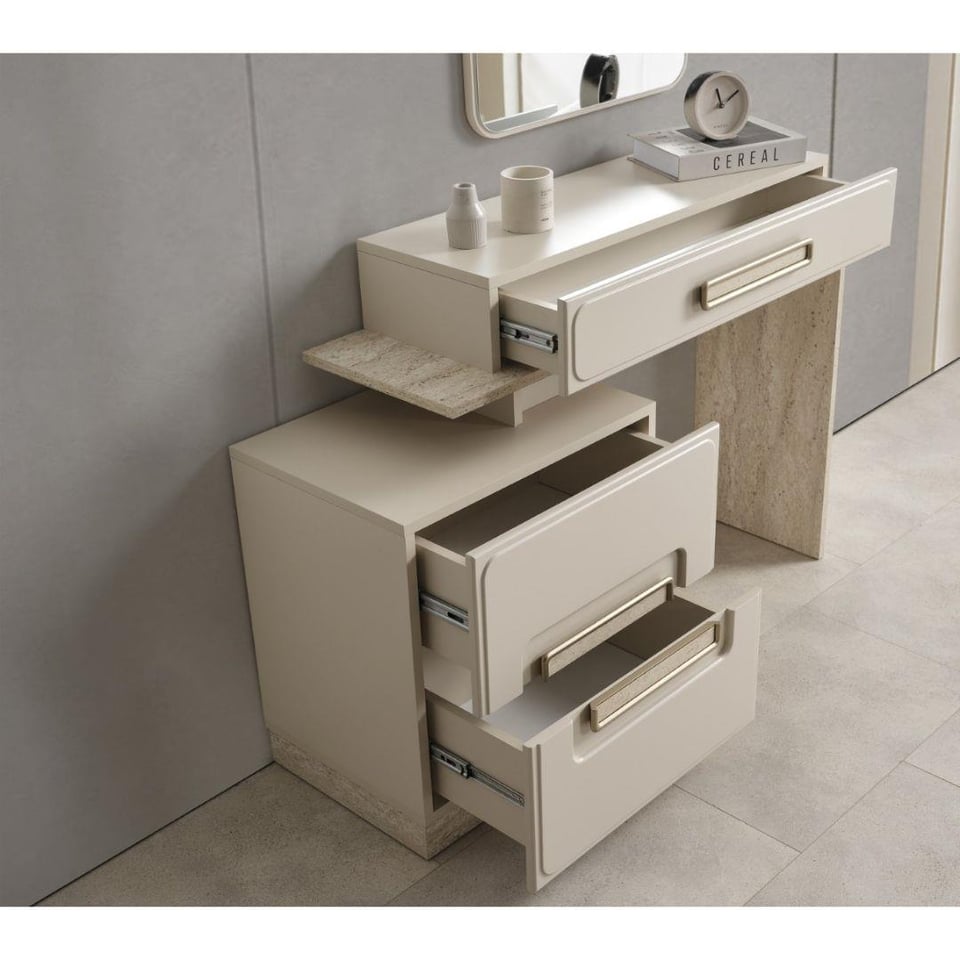 Yatak Odası Takımı Bernido Akkor Bazalı Yatak Odası Takımı (Bazasız Karyola)