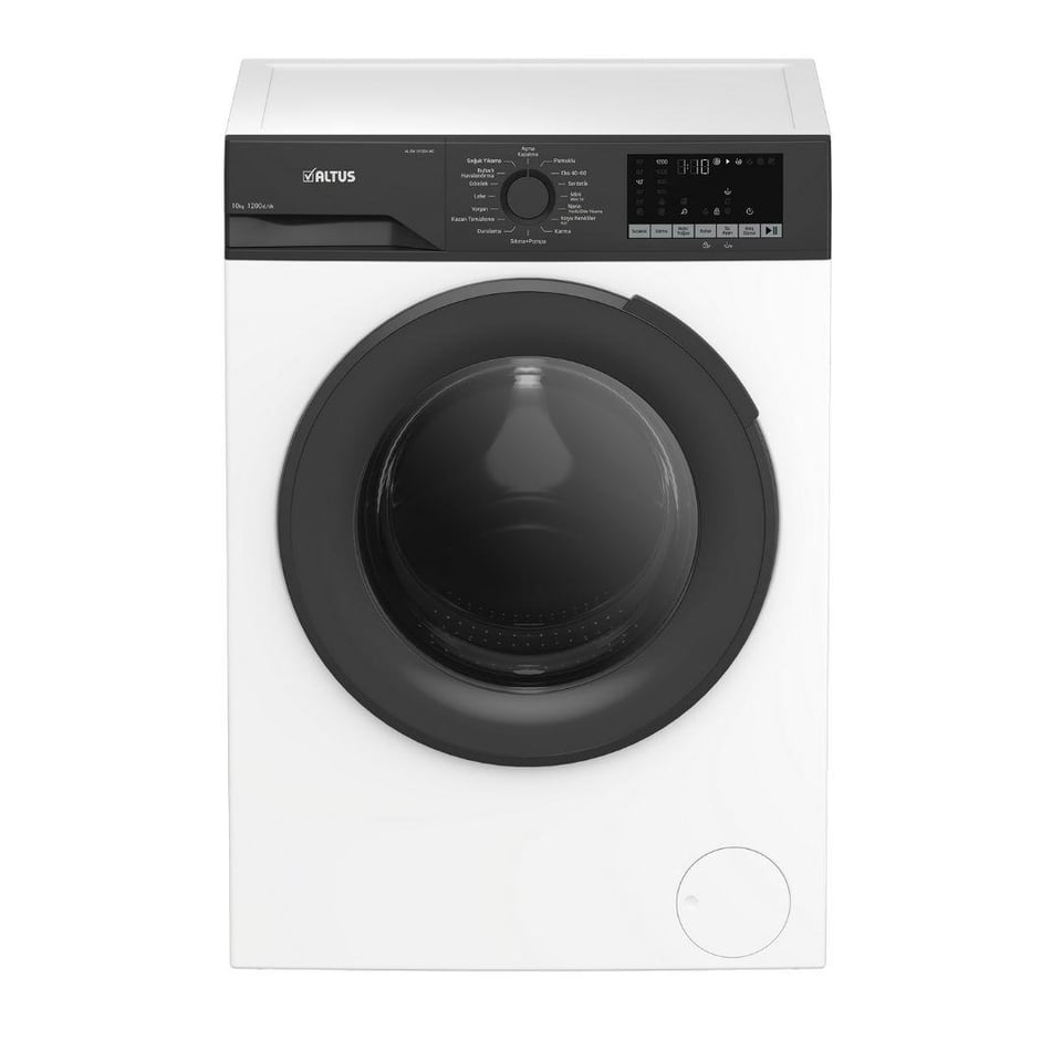 Çamaşır Makinesi Altus Altus AL CM 101254 MC 10 kg 1200 Devir Inverter Motor Buharlı Çamaşır Makinesi