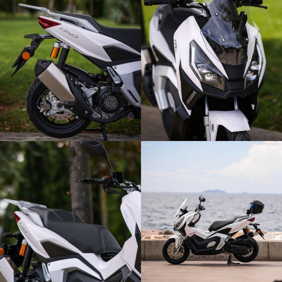 Motosiklet Volta Apec APX7 200 cc Scooter Motosiklet