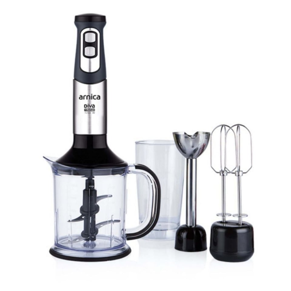Bekleyen Urun Katalogu Arnica Arnica GH21592 Diva Trend El Blender Seti Gümüş