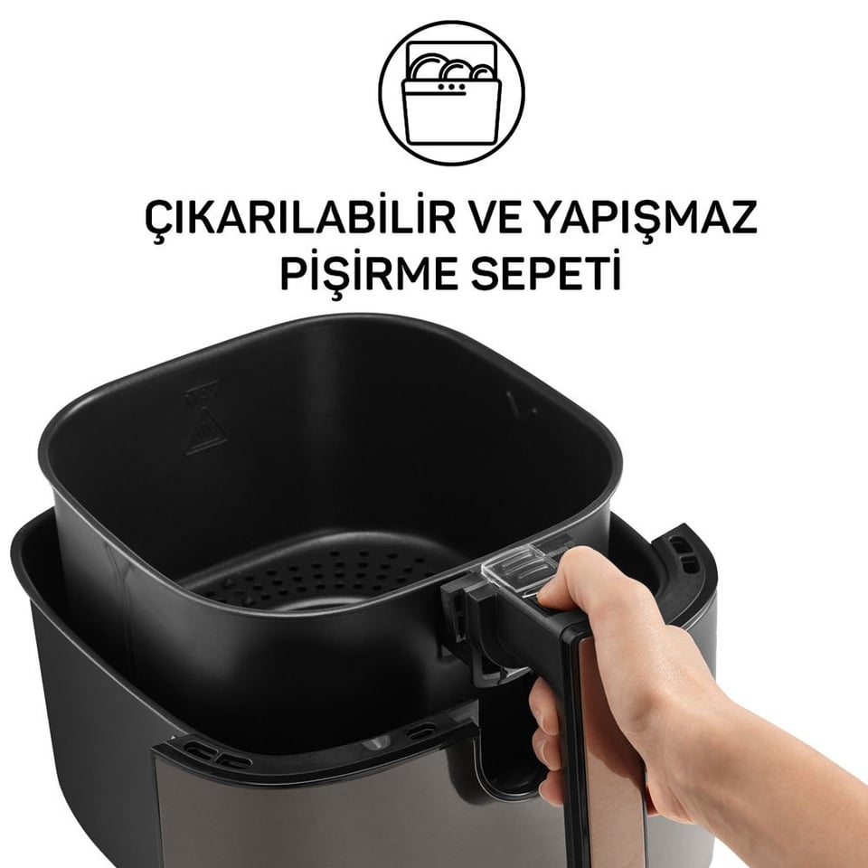 Arzum AR2074-B Airtasty Xl Fritöz Bakır